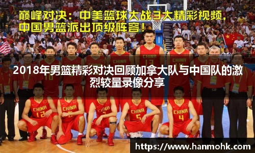 2018年男篮精彩对决回顾加拿大队与中国队的激烈较量录像分享